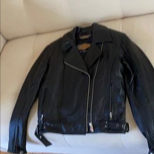 Power trip small leather jacket